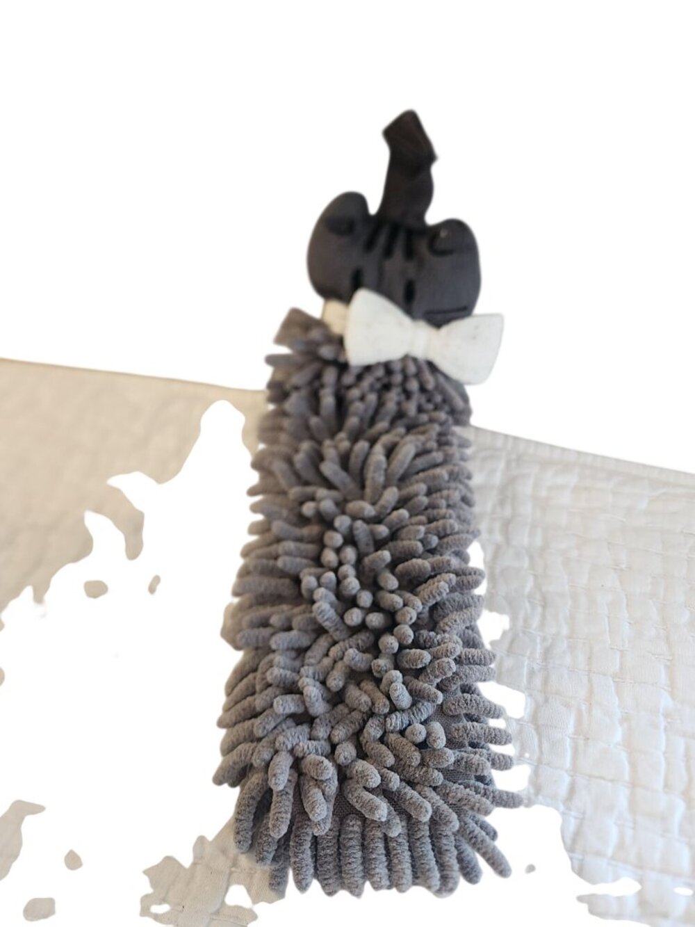 Norwex "Pet to Dry" cat-shaped hand towel